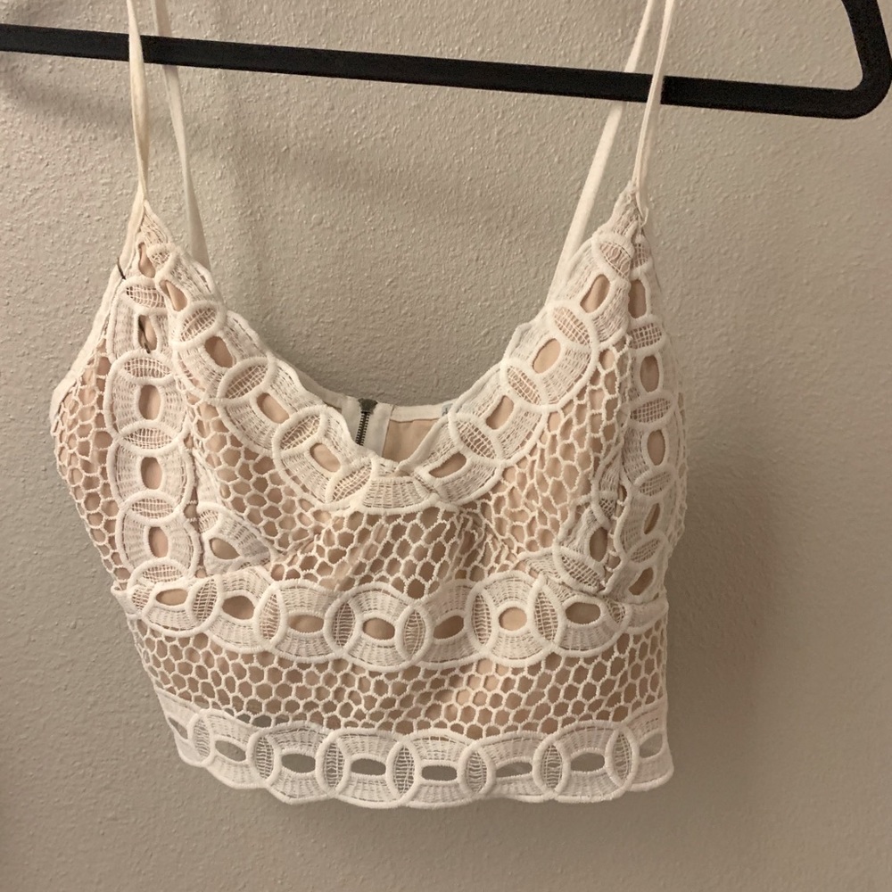 Knit crop top